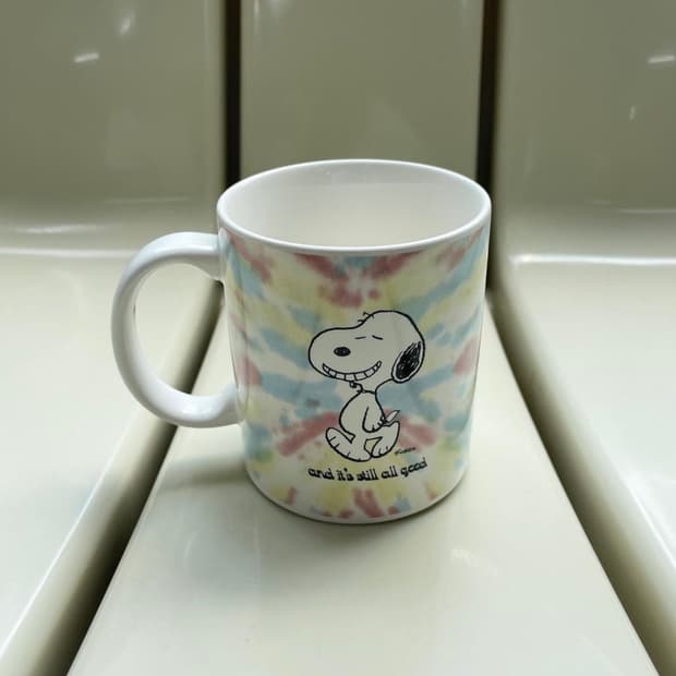 스투시 x 스누피 머그컵