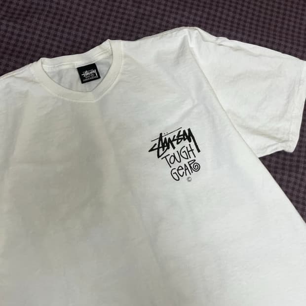 (새상품) 스투시 터프기어 반팔티 XL