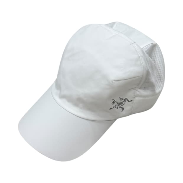 아크테릭스 칼버스 캡 모자 화이트 L-XL