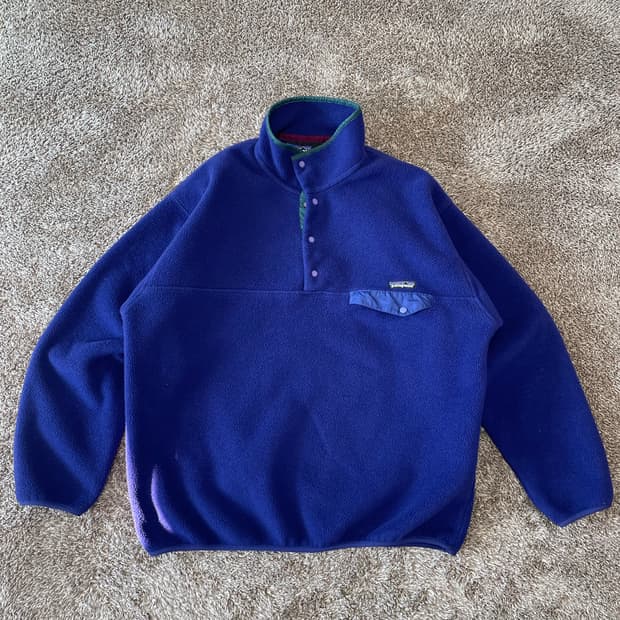 90s USA Patagonia synchilla 빈티지 신칠라