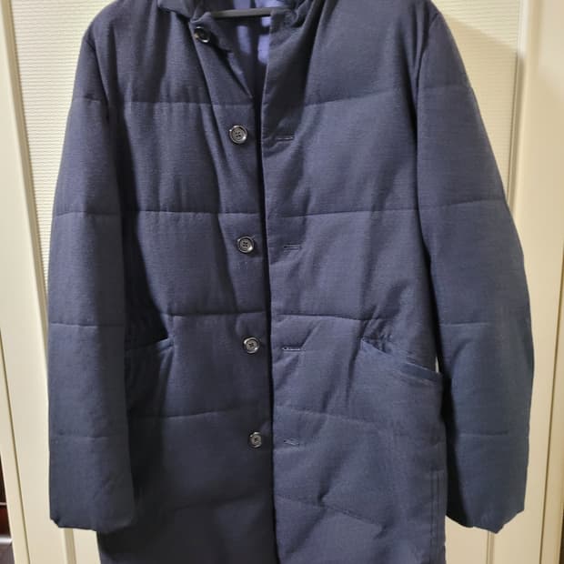 코오롱 시리즈 에피그램 구스 거위털 정장패딩 자켓 S 95/170 사이즈