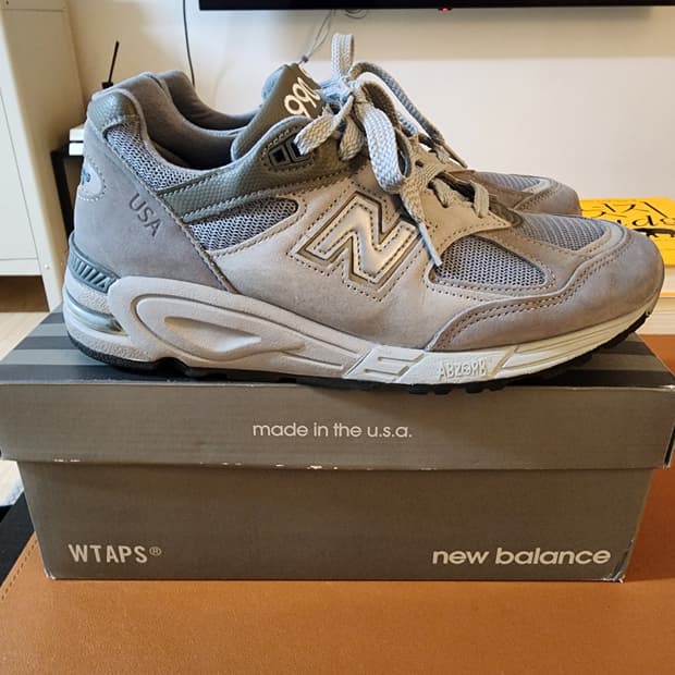 뉴발란스 더블탭스 990v2 그레이 270