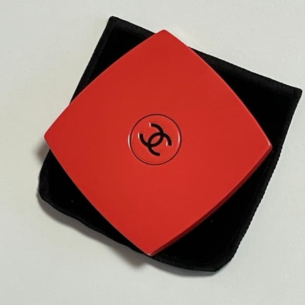 샤넬거울 코랄레드 새상품 정품 거울