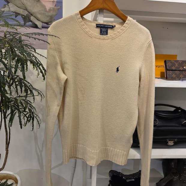 랄프로렌 캐시미어 블랜드 니트 풀오버