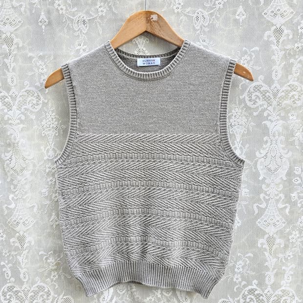 일본 휴먼우먼 니트 베스트