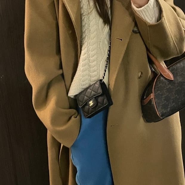 romanticize 로맨티사이즈 아이보리 케이블 울 니트