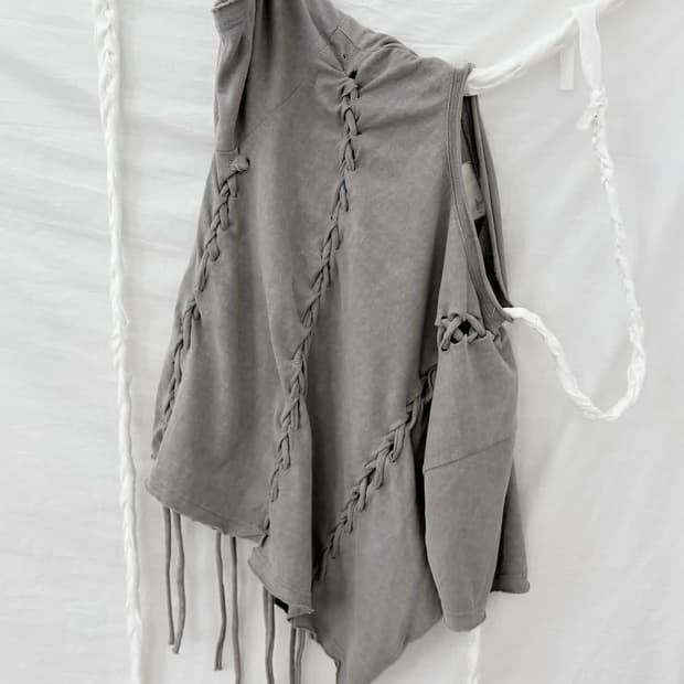 타일즈 rope half sleeve 라이트그레이