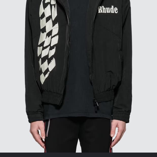 rhude track jacket