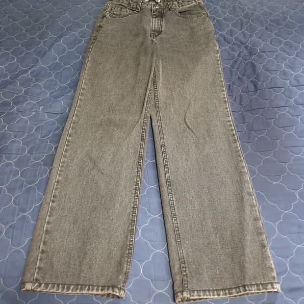 밀리언코르 MC 주황택 워싱 데님팬츠 흑청 (S)