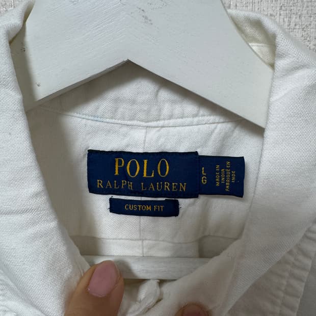 폴로 라프로렌 화이트 셔츠