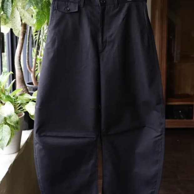 S)25aw 꼼데가르송 옴므 울 에스테르 트윌팬츠 HP-P002-051