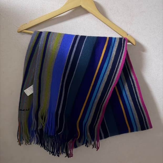 폴스미스 멀티컬러 머플러