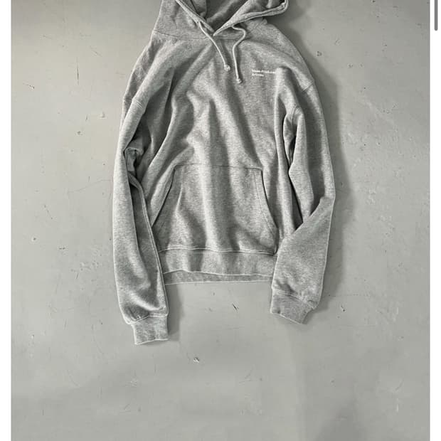 플라스틱 프로덕트 그레이 후드 M 미개봉 새상품