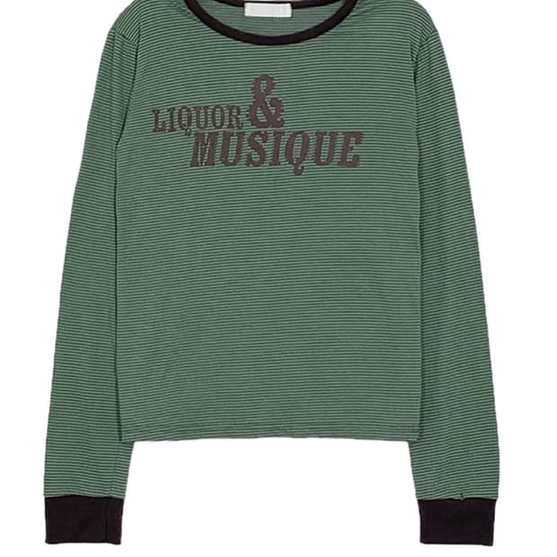 앤드뮤직 그린 롱슬리브