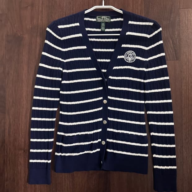 로렌 랄프로렌 스트라이프 가디건