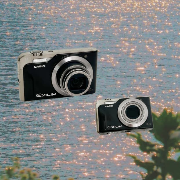 메이크업모드!) 카시오 엑슬림 h10 Exilim 빈티지 디카