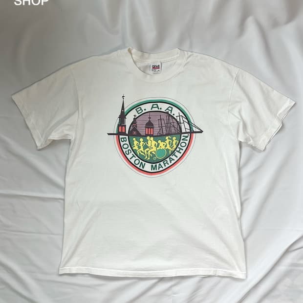 90s' B.A.A. Boston Marathon tee