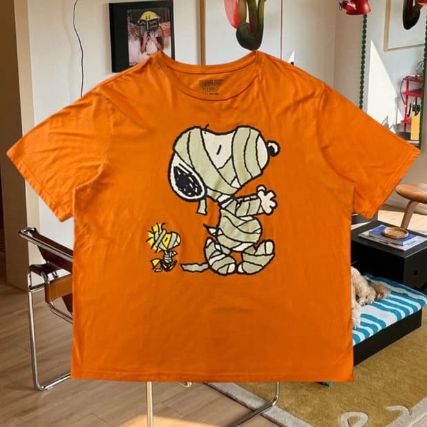 스누피 반팔 티셔츠 (Man 2XL) AA0246