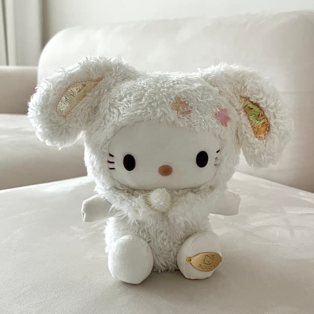 고전 눈꽃 키티 인형