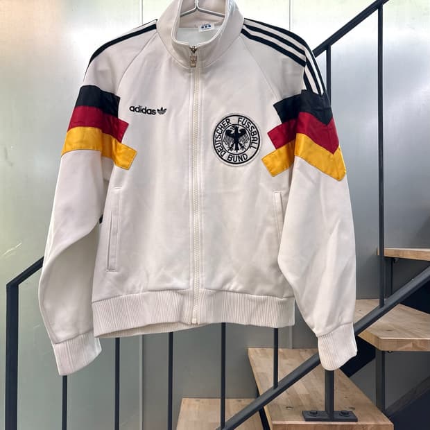 빈티지 아디다스 독일 1996 트랙 저지 자켓