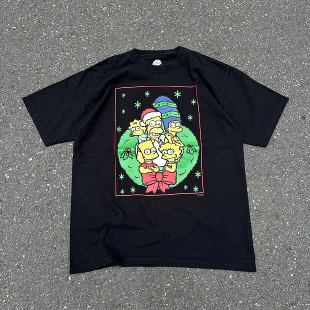 [빈티지] •The Simpsons Christmas Tee