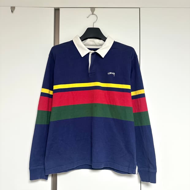 스투시 올드 럭비 티셔츠 stussy