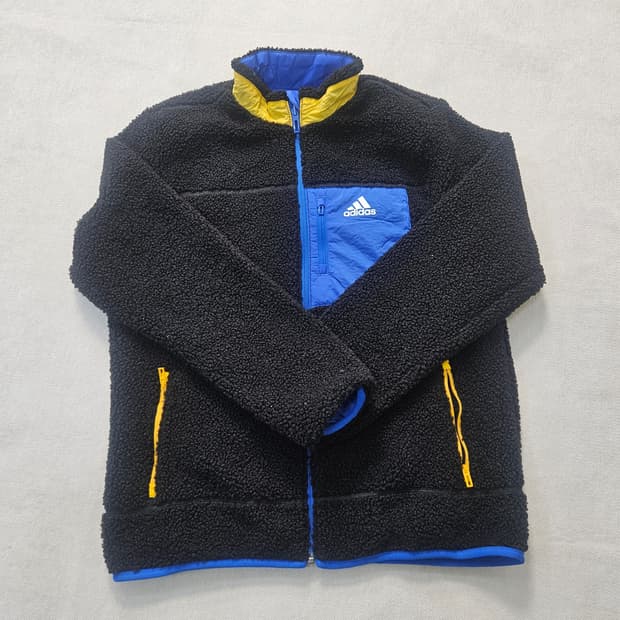 실측확인 아디다스 리버시블 보아 자켓  0304Y
