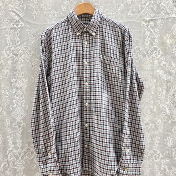90s 랄프로렌 체크 셔츠