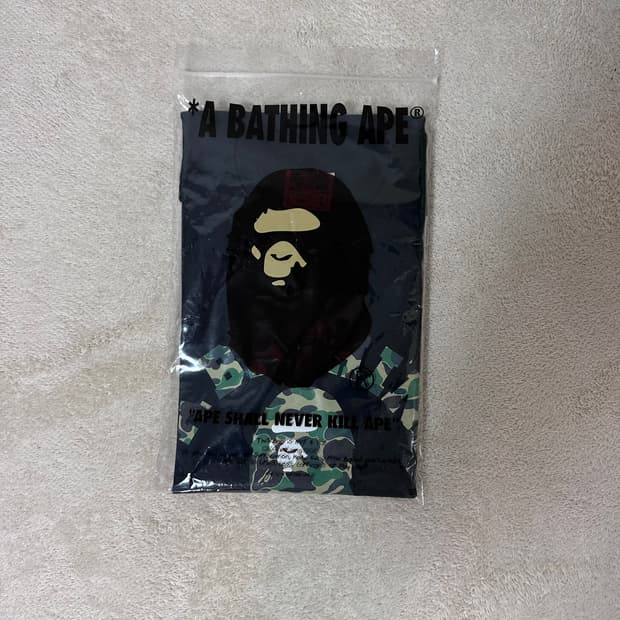 베이프 퍼스트 카모 티셔츠L