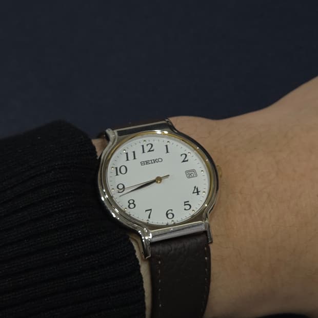 SEIKO 80-90 세이코
쿼츠 아라비아 숫자 [배터리 신품]