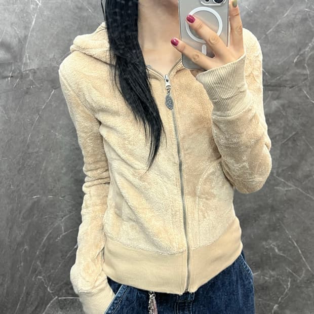 Vintage 후드 집업 s106