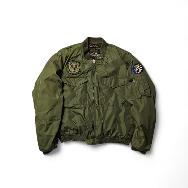 빈티지 미해군 G-8 웹자켓 XL