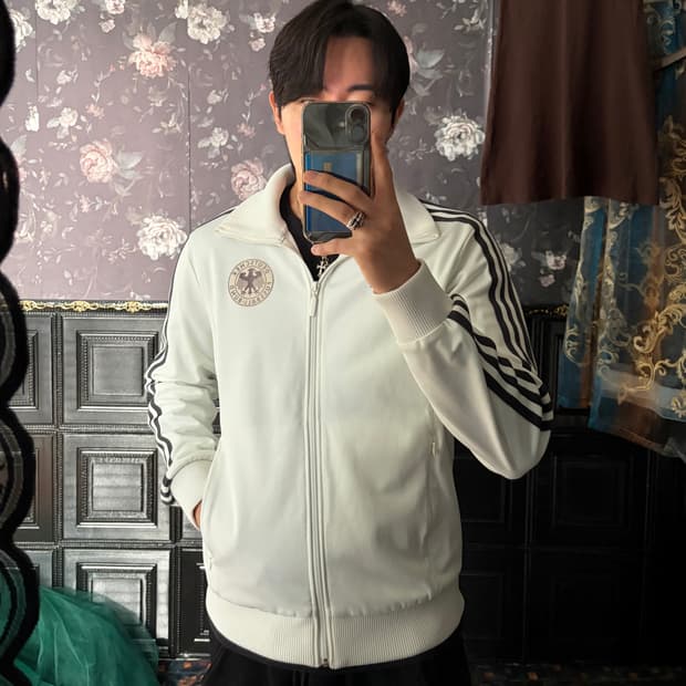 a124) 아디다스 독일 베켄바우어 져지