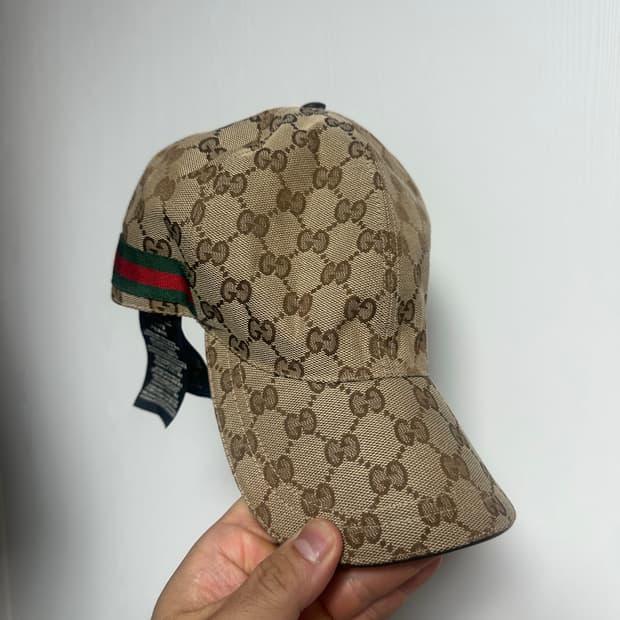 구찌 캔버스 볼캡 L 백화점판