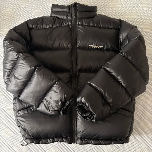 디스이즈네버댓 DNS Down puffer Jacket Black