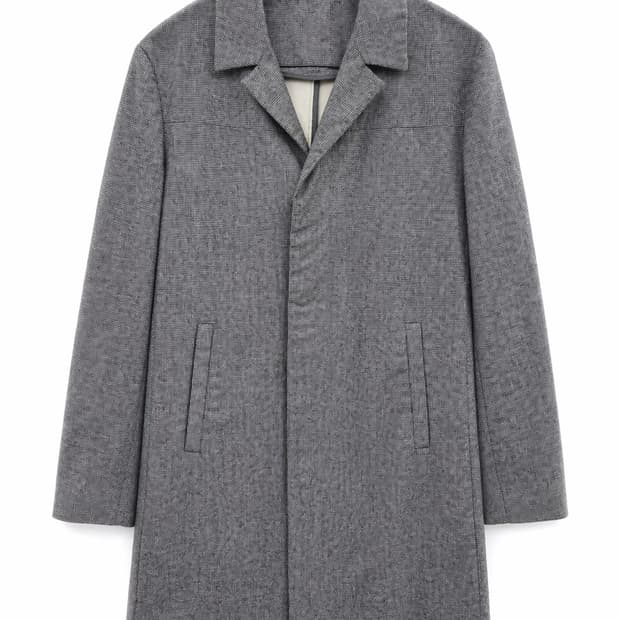 시스템 코트 95사이즈 그레이