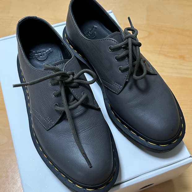 닥터마틴 1461 (3-Eye Shoe)  그레이