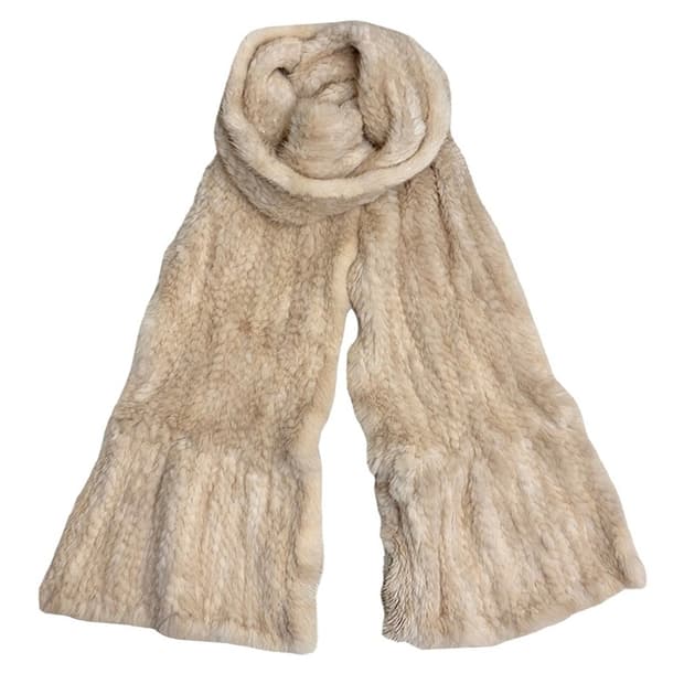 METROCITY 100% 밍크 머플러