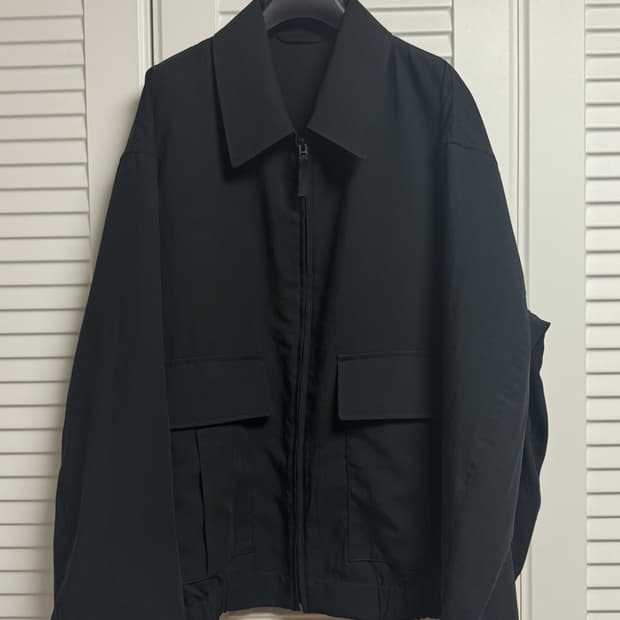 유니클로U 쇼트 블루종 XL