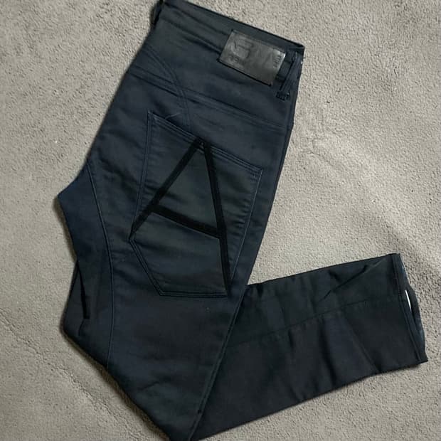 지스타로우 로우 A CROTCH 코튼팬츠