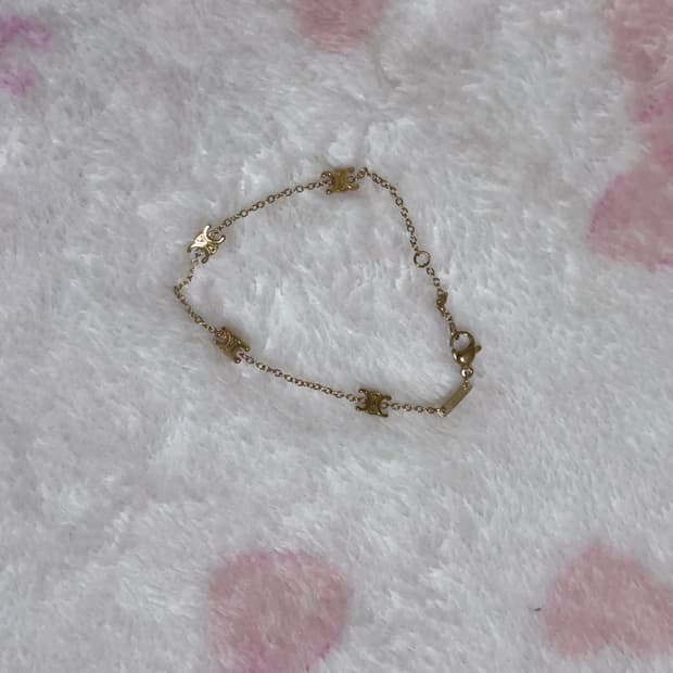 Celine ♥ 셀린느 로즈골드 업사이클링 팔찌 히메갸루오네갸루달천페어리