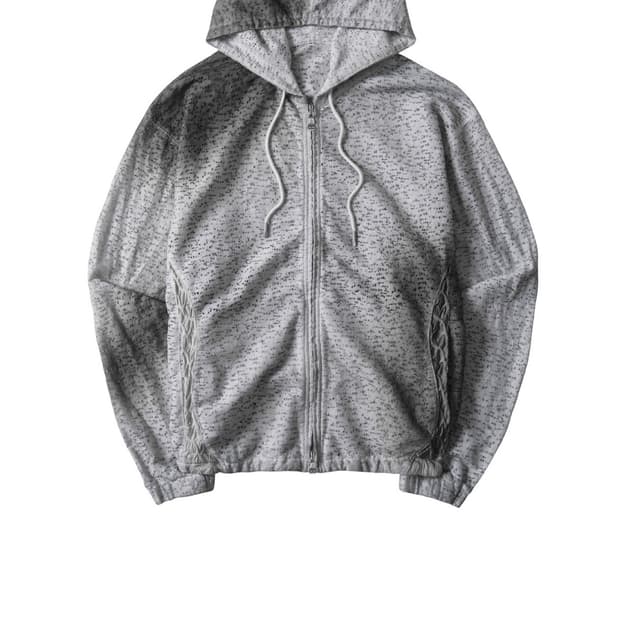 XLIM EP.7 01 HOODIE ZIP UP 라이트 그레이 후드집업
