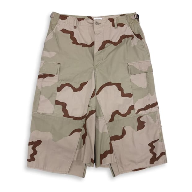 빈티지 오리지널 데저트 카모 버뮤다 (립스탑)