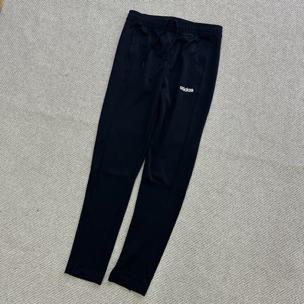 L 아디다스 블랙 트레이닝 팬츠 0423D