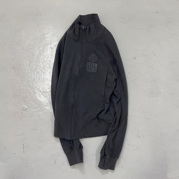 MPa CONTRAST ZIPPED JACKET black m