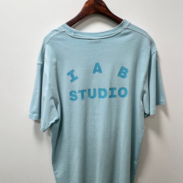 IAB STUDIO 아치 로고 반팔티 (민트)