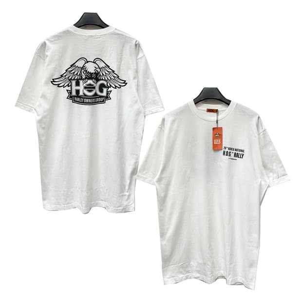 할리데이비슨 오너스 그룹 26회 랠리 기념 반팔티 2XL