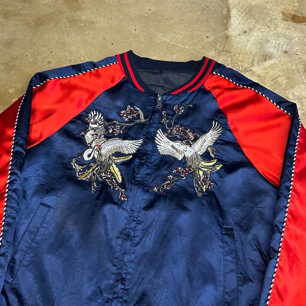 L vtg 학자수 네이비 배색 스카쟌
