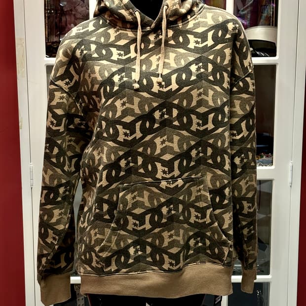 DC shoes pattern hoodie DC 슈즈 로고 패턴 후드티