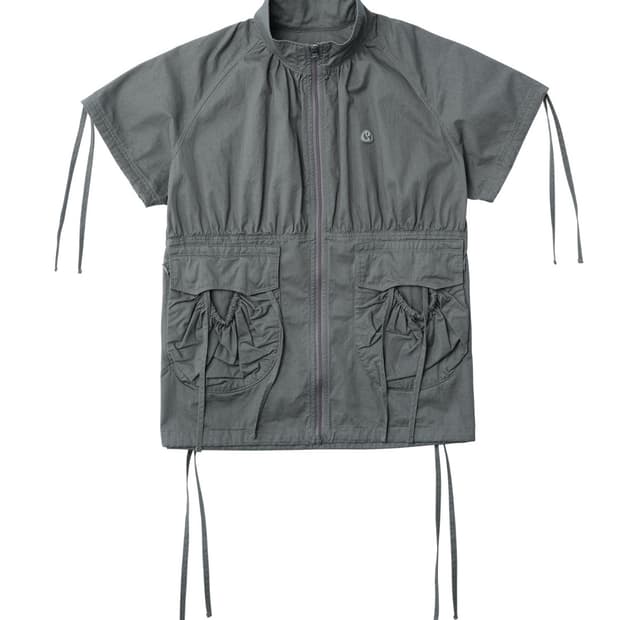 코이세이오 SHIRRING POCKET JACKET MUD KHAKI 